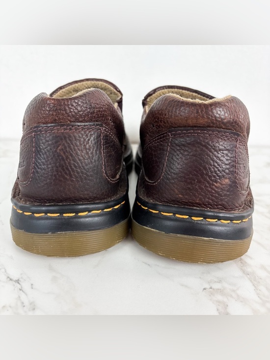 Dr. Martens Orson Men’s Brown Leather Slip On Shoes Sz 9 main image 5